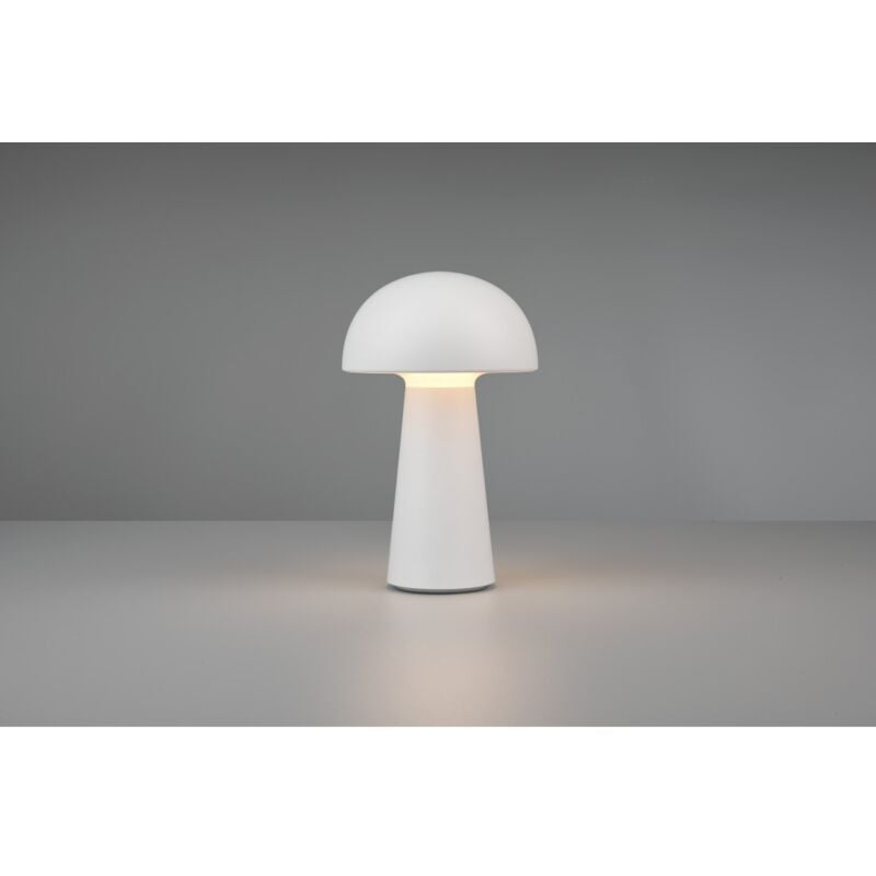 Iperbriko - Lampe De Table Champignon Lennon Led IP44 Blanc usb Trio Lighting