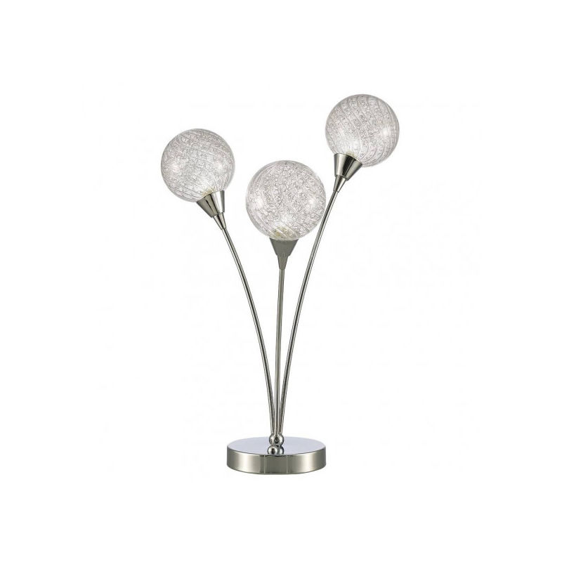 Lampe de table chromée Protea 3 Ampoules - Chrome