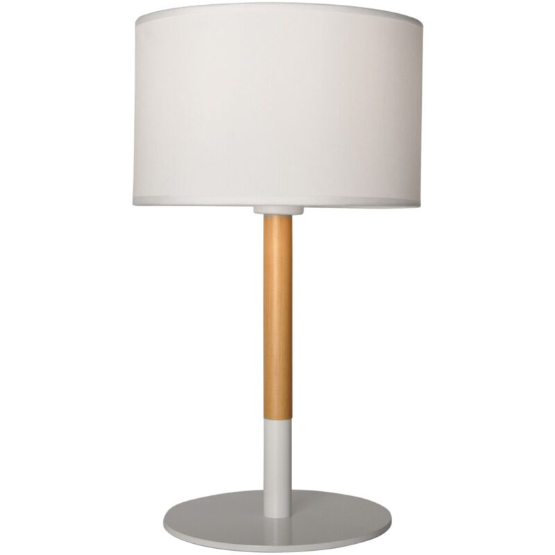 Barcelona Led - Lampe à poser nordique 'class' - E27 - Blanc Barcelona Led - Lampe à poser nordique 'class' - E27 - Blanc
