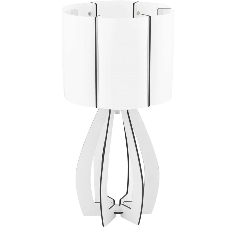 Lampe Cossano Design Scandinave, Abat-jour Blanc