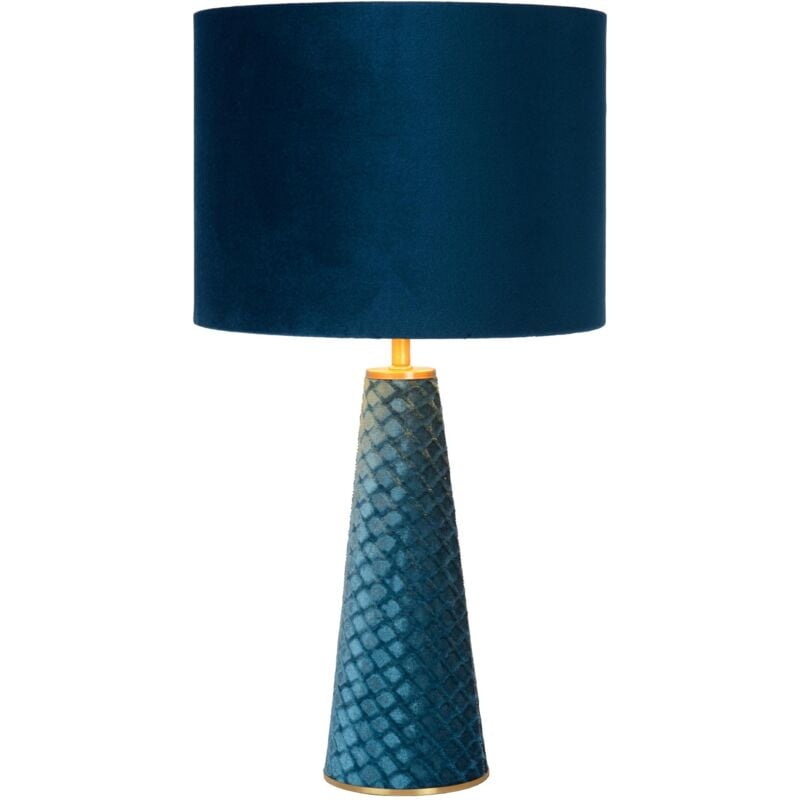 VELVET. Lampe de tab.-Turquo.