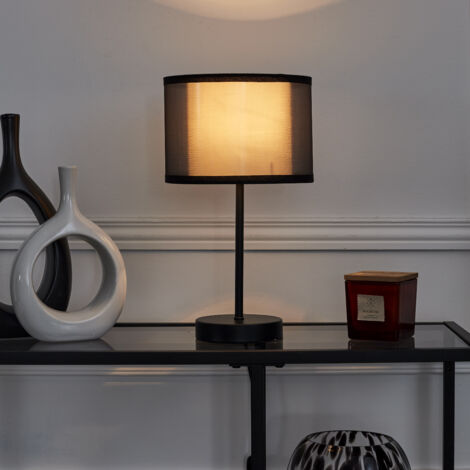 Lampe De Table Double Abatjour