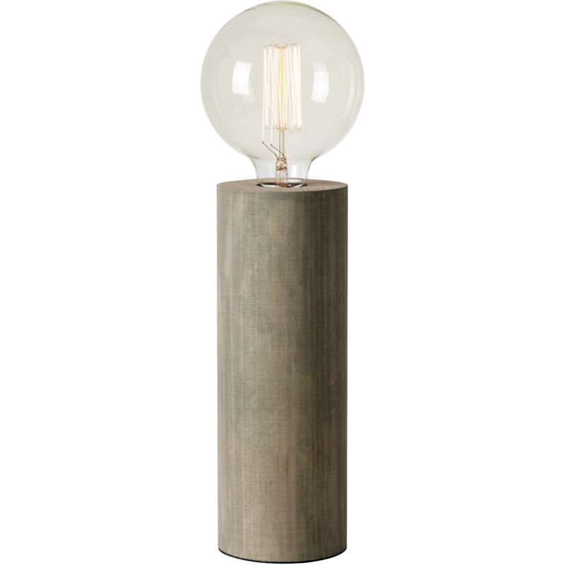Lampe de table E27, 40W max, bois gris teinté, 28 cm - Markslöjd - Legna Lampe de table E27, 40W max, bois gris teinté, 28 cm - Markslöjd - Legna