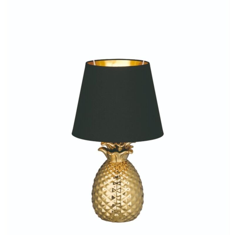 Reality Leuchten - Lampe de table Led dorée 35 cm - Trio - Pineapple