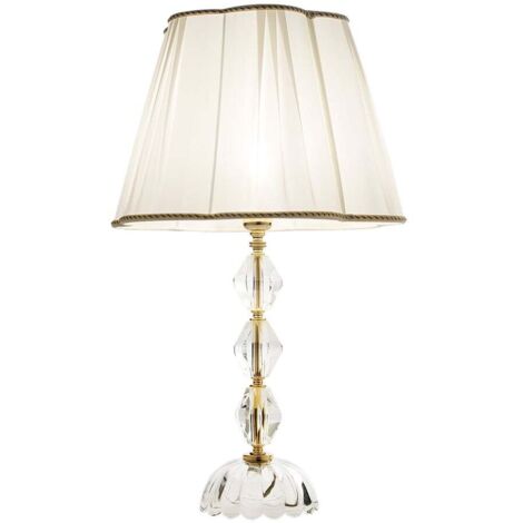 Lampe de table en cristal style classique Brigida 40
