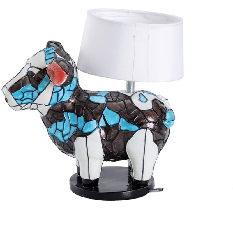 Lampe de table en forme de vache, veilleuse usb, petite lampe de chevet mignonne pour décoration de maison, bureau, salon, chambre à coucher, bureau