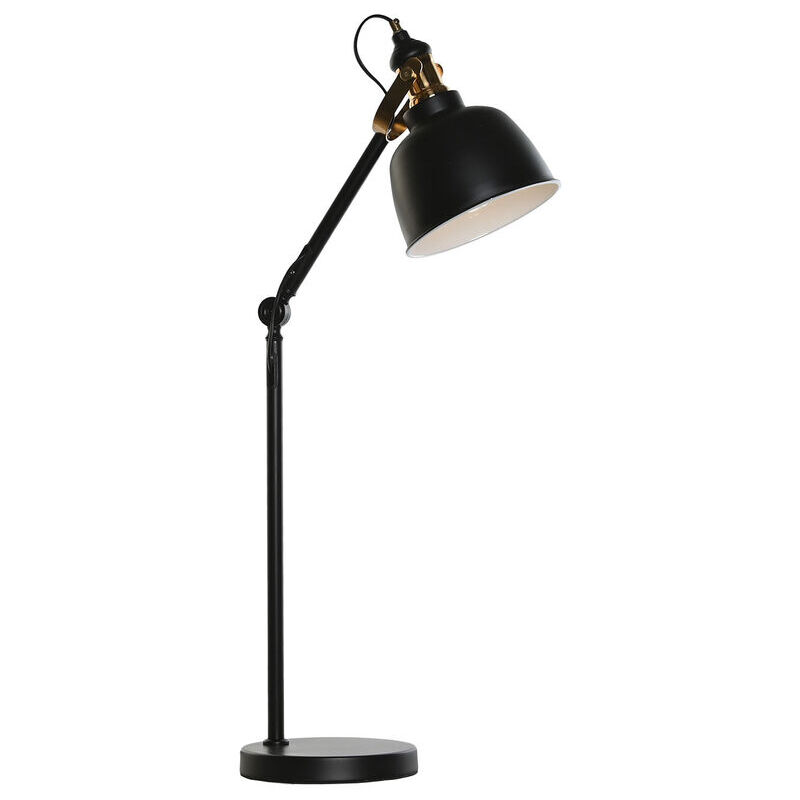 Lampe detable dkd home decor 41 x 18 x 59 cm métal noir doré 220 v 50 w