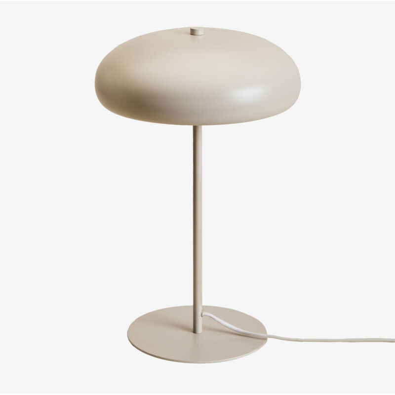 Sklum - Lampe de table en métal Hilma Tapioca Beige Sklum - Lampe de table en métal Hilma Tapioca Beige