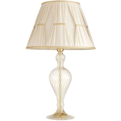 Lampe de table en verre soufflé classique Roxanne 40