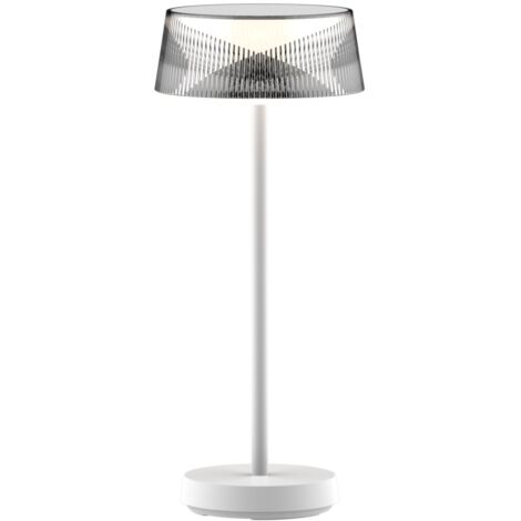 Lampe de table ext. blanche LED 3,4W USB-C IP44 Polux