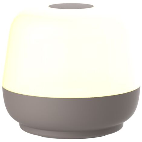 Lampe de table ext. blanche ronde LED 1,2W USB-C IP44 Polux