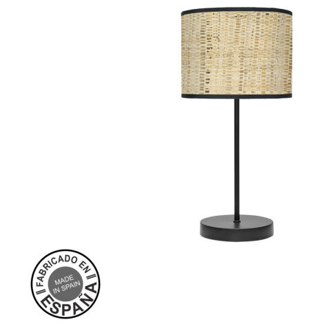 Lampe de table Fashion 1xe14 noir/marron foncé 42x17x 17 cm