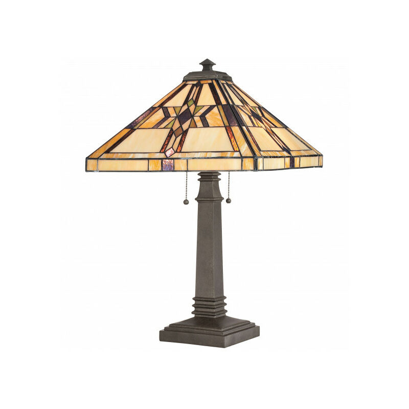 Lampe de table Finton Bronze vintage 63,5 Cm