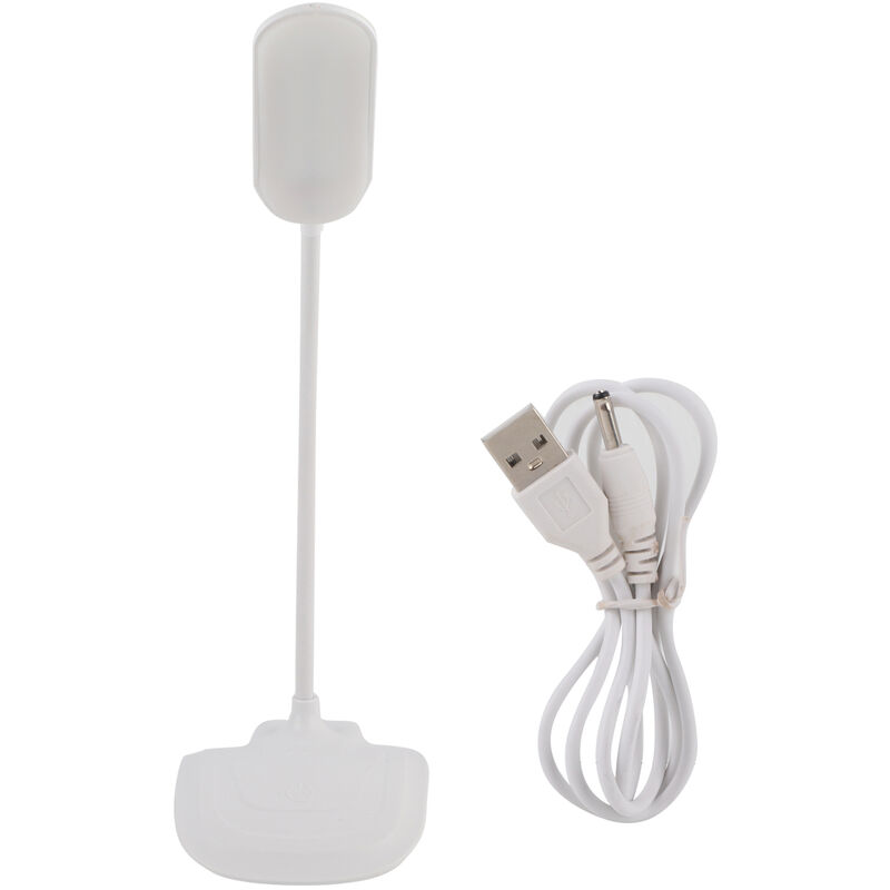 Lampe de Table Flexible USB LED, interrupteur tactile de chevet, variable, lampe de lecture et d'étude