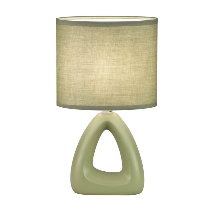 Lampe de table verte Greip 1xE14
