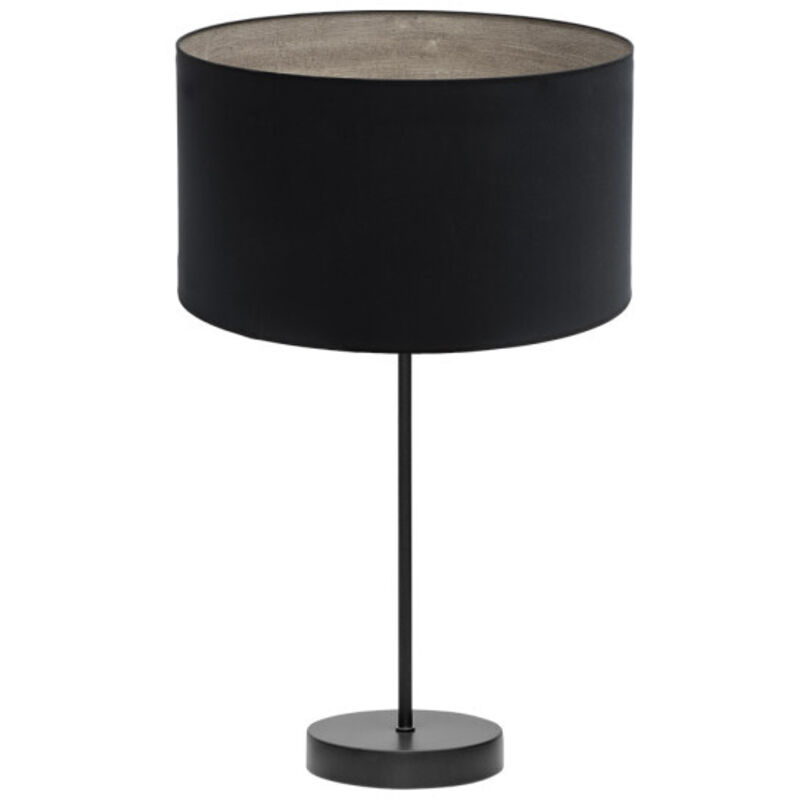 Fabrilamp - Lampe à poser tania 1xe27 noir/noir/gris bois 62x30x30 cm Fabrilamp - Lampe à poser tania 1xe27 noir/noir/gris bois 62x30x30 cm