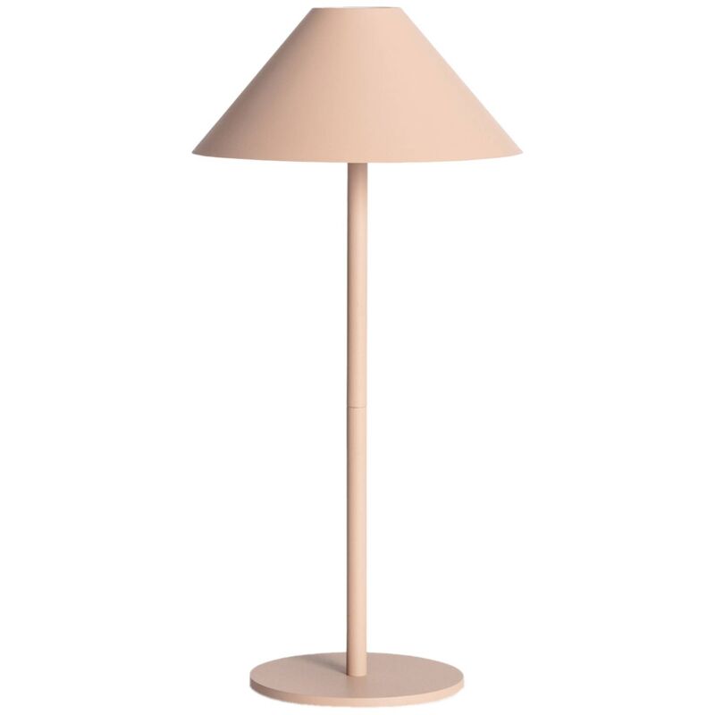 Sweeek - Lampe à poser intérieur/extérieur led sans fil rechargeable Adam beige h 135cm ø 19cm