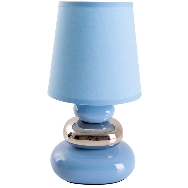 Lampe de table lampe d'appoint lampe de bureau lampe de chambre bleue H 31 cm Lampe de table lampe d'appoint lampe de bureau lampe de chambre bleue H 31 cm