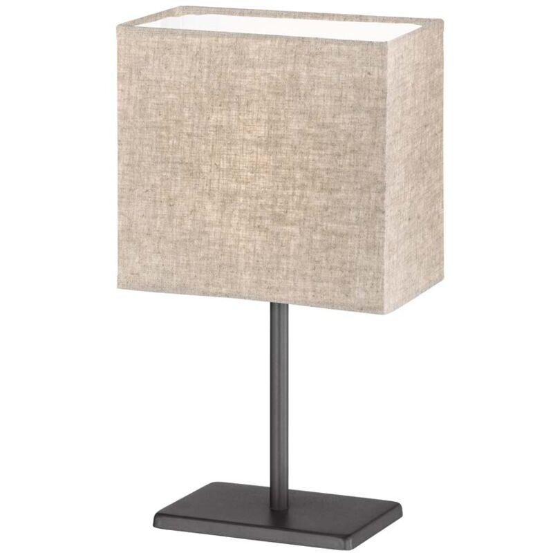 Fischer Leuchten - Lampe de table lampe d'appoint lampe de bureau lampe de chambre noir h 30 cm Fischer Leuchten - Lampe de table lampe d'appoint lampe de bureau lampe de chambre noir h 30 cm