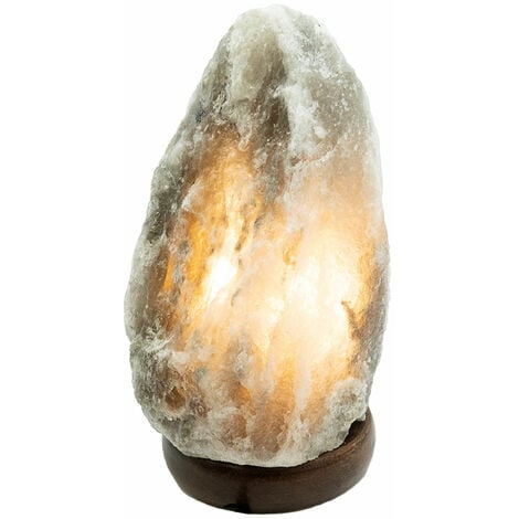 Guirlande lumineuse LED cristaux de sel Guirlande lumineuse au sel de  l'Himalaya Lampe en cristal de sel à piles, minuteur, 10x LED 0,06W blanc  chaud, LxPxH 165x4x4 cm