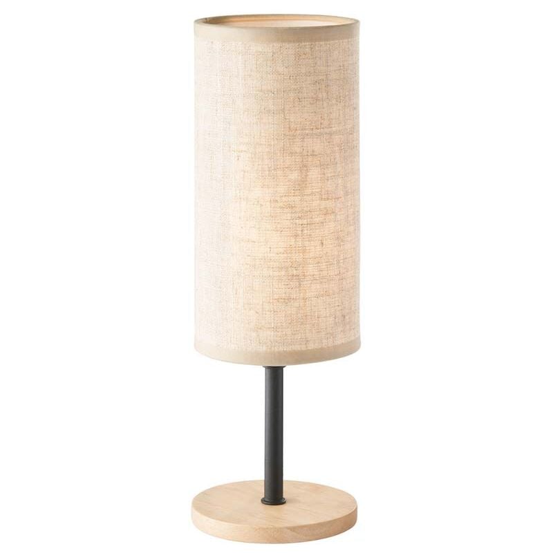 Fischer Leuchten - Lampe de table lampe d'appoint lampe de chevet lampe de bureau coloris chêne h 30 cm