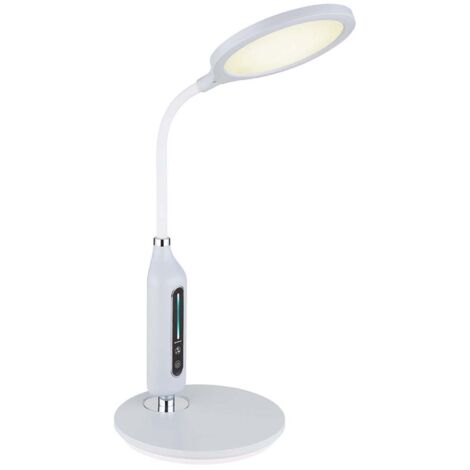 Lampe de table lampe de bureau lampe d'appoint gris variateur tactile capteur LED