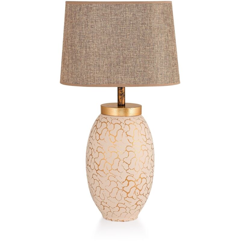 Lampe de table, lampe de chevet, lampe de salon Lamp Cream Gold Lampe de table, lampe de chevet, lampe de salon Lamp Cream Gold