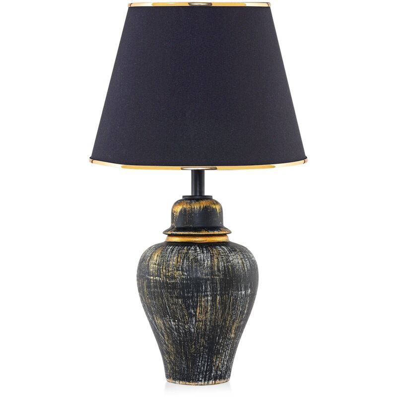 Lampe de table, lampe de chevet, lampe de salon Lamp Gold Noir Lampe de table, lampe de chevet, lampe de salon Lamp Gold Noir