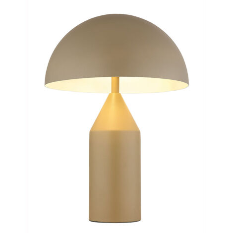 Lampe de table Lampe de chevet Lampe de salon Lampe de chambre à coucher, métal, interrupteur à fil, 2x E27 douilles, DxH 28x39 cm