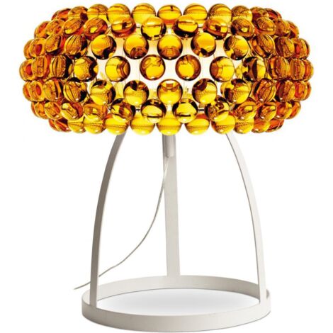 Lampe de Table - Lampe de Salon à Boutons en Cristal - Grande - Savoni Doré