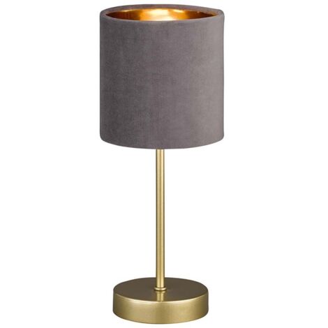 Lampe de table lampe de salon lampe d'appoint lampe de chevet lampe de bureau gris or