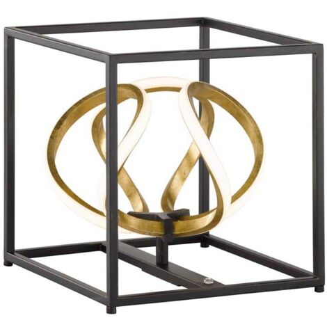 Lampe de table lampe design lampe d'appoint lampe de salon lampe d'appoint LED or