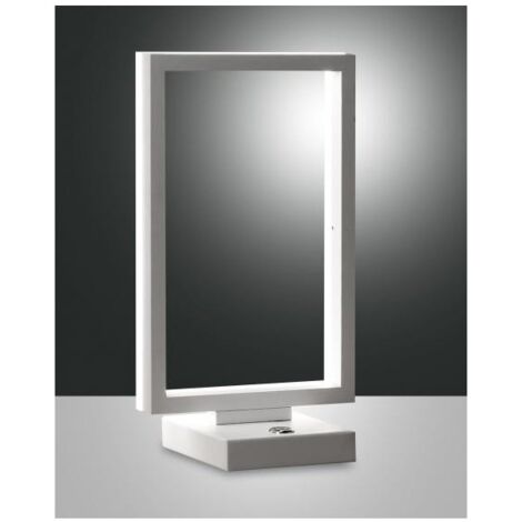 Lampe de table LED BARD 15W Blanc 3394-30-102 Fabas Luce