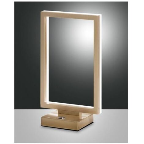 Lampe de table LED BARD 15W Or Mat 3394-30-225 Fabas Luce