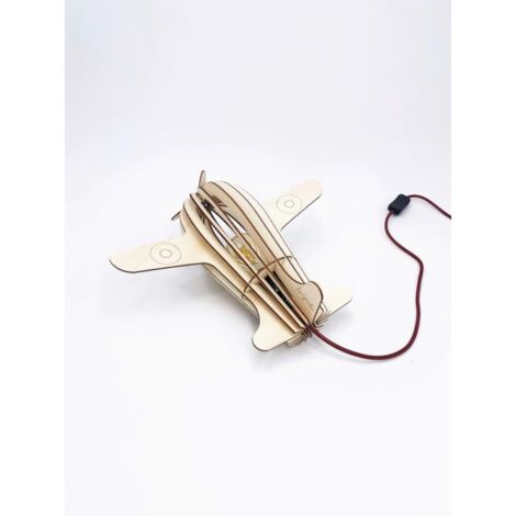 Lampe de table Led bois Antoine - Atelier Loupiote
