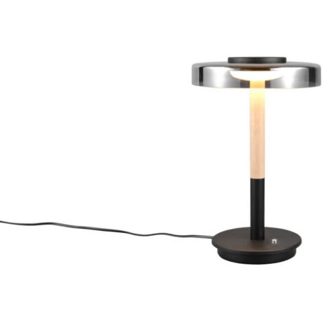 Lampe de table LED Celeste verre de fumée - 554910132