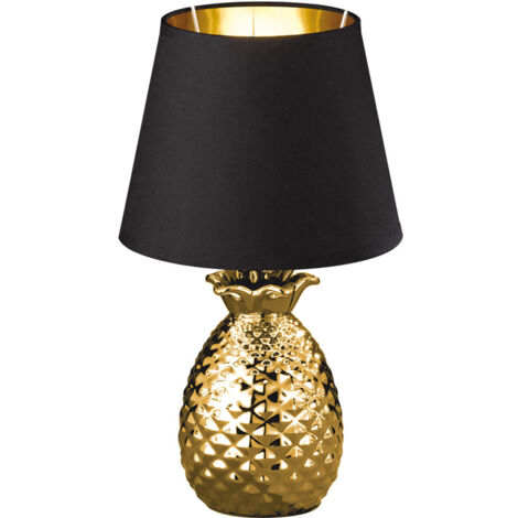 Lampe de table Led dorée 35 cm - Trio - Pineapple