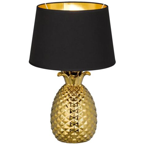 Lampe de table Led dorée 43 cm - Trio - Pineapple