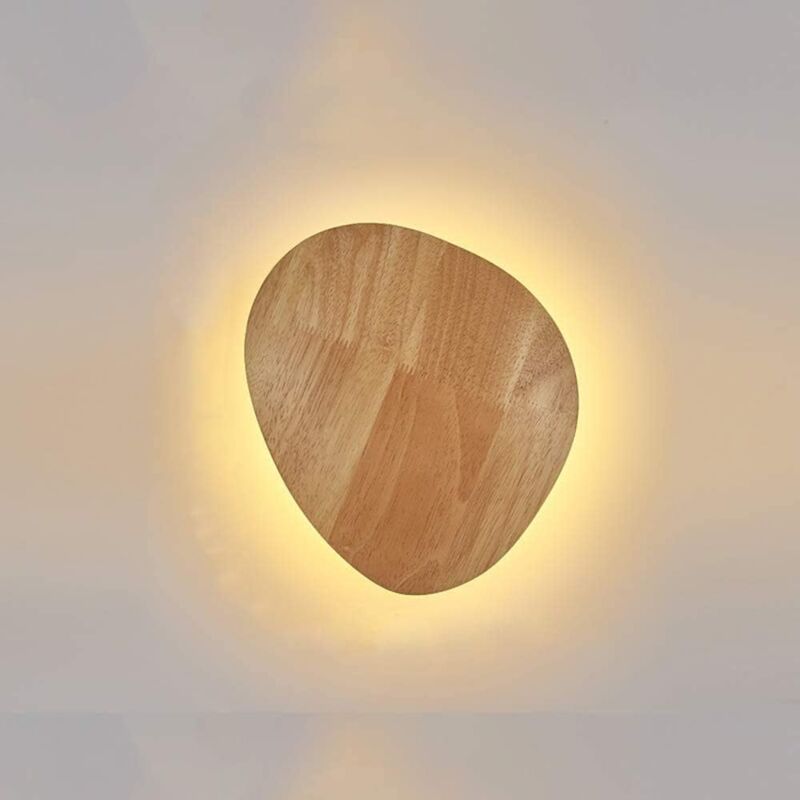 Lampe de table led en bois pour le soin des yeux, lampe murale d'intérieur moderne pour salon, chambre à coucher, salle à manger, couloir, escalier,