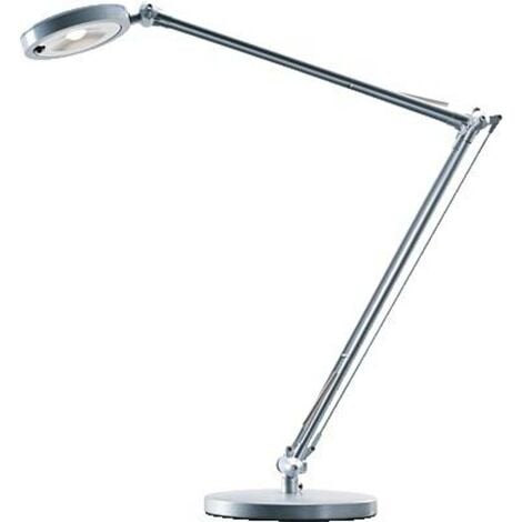Lampe de table LED Hansawerke 4.8 W blanc neutre argent