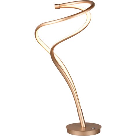 Lampe de table led integree 17w metal dore variateur tactile - trio select - nala 88830859 88830859 88830859 88830859 88830859