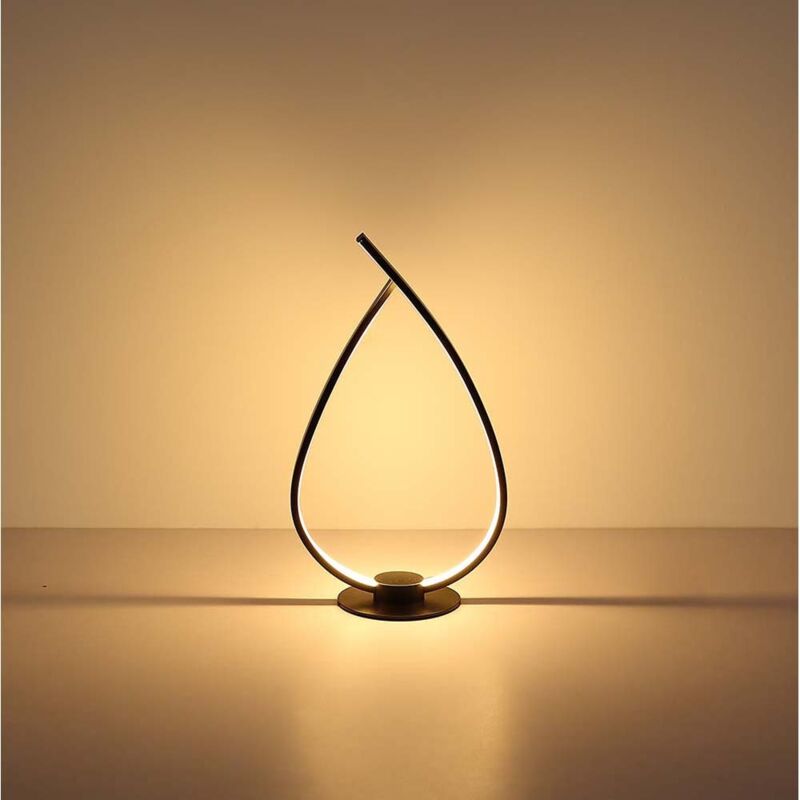 Lampe de table LED lampe de lecture lampe d'appoint noir mat interrupteur à cordon H 37,5 cm Lampe de table LED lampe de lecture lampe d'appoint noir mat interrupteur à cordon H 37,5 cm