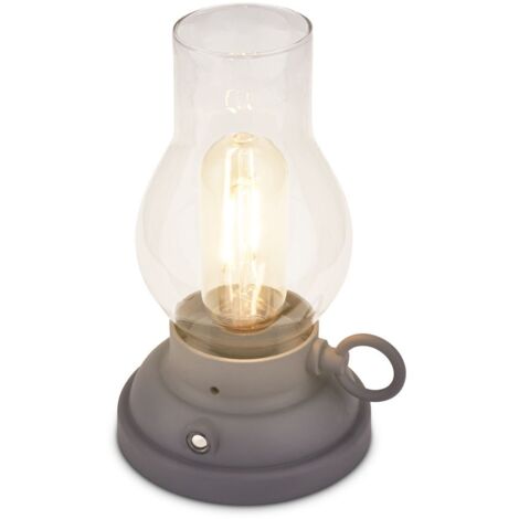 Lampe de table LED Lampe de table LED rechargeable Dimmable Sans fil Tactile Blanc chaud Terrasse