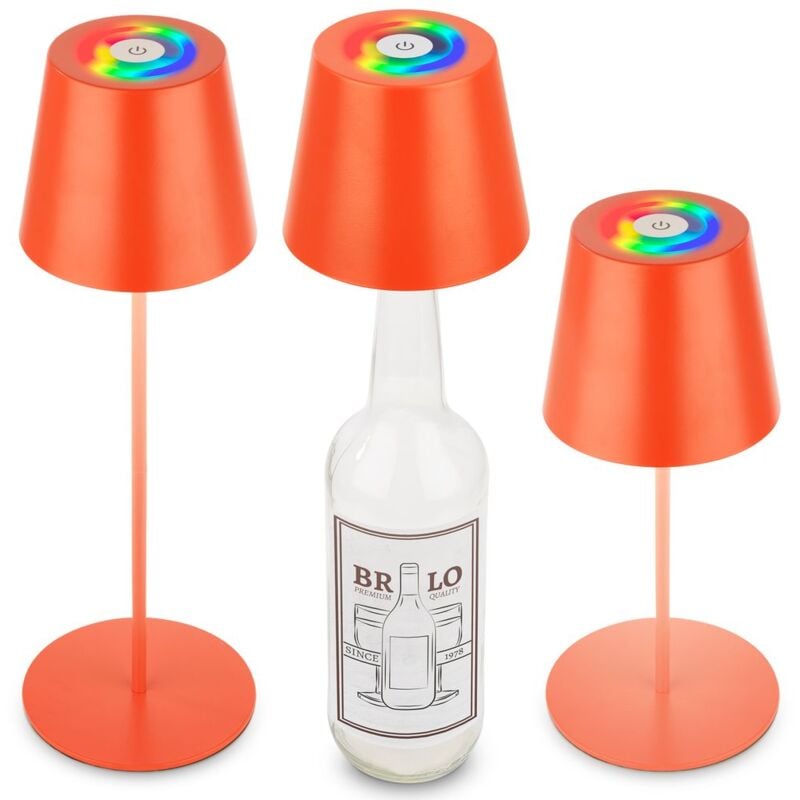 Lampe de table led Lampe de table led rechargeable Dimmable sans fil Terrasse rgb Touch
