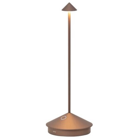 Lampe de table LED Pina Pro Bronze, rechargeable et à intensité variable - 2,2 W, 2200-2700-3000 K, IP54