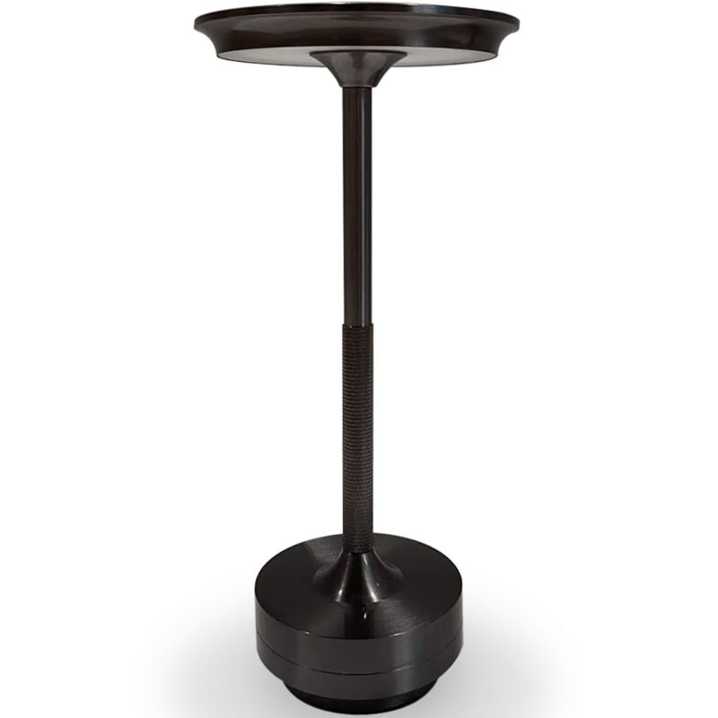Lampe de table LED portable – rechargeable par USB – Yurea Gris foncé Lampe de table LED portable – rechargeable par USB – Yurea Gris foncé