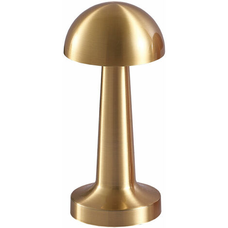 lampe de table led protection des yeux métal hôtel bar restaurant lampe de table chevet usb rechargeable lampe de table bar or