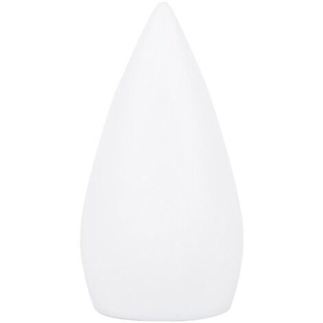Lampe de table LED rechargeable, lampe de sauna IP54 en forme de goutte d'eau, lampe de chevet à changement de couleur RVB, petite goutte d'eau, 16 couleurs réglables, télécommande et chargement USB