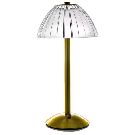 Lampe de table LED sans fil avec batterie, à intensité variable – lampe de chevet pour salon et chambre