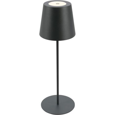 Lampe de table LED sans fil avec Touch, variateur d'intensité par paliers, lampe de lecture, camping, lampe d'extérieur,